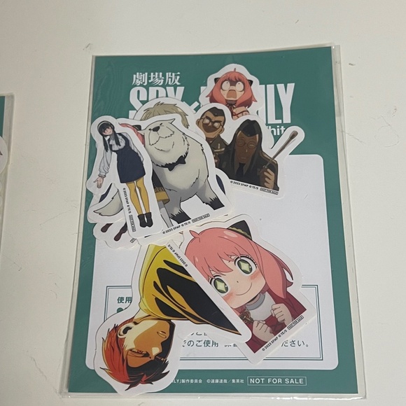 NEW SPY FAMILY CODE White Goods only for Movie theater Visitor - Picture 5 of 5